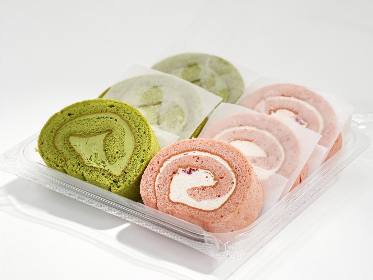 Matcha & Sakura Assorted Swiss Roll